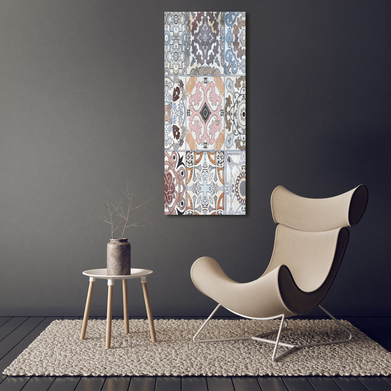 Ceramic Tiles - Wrapped Canvas Print