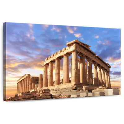 Ravi Sunset Over The Acropolis