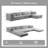 Compression Mahjong Sofa,Convertible Floor Sofa Bed,DIY Boneless Modular Sectional Sofa,No Assembly Required,Circle Fleece Fabric,Oversized 4 Seater With 1 Ottoman,Light-Grey-70228429