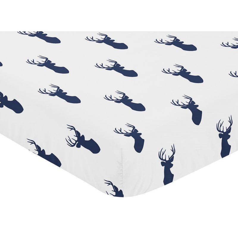 Drap-housse pour lit de bébé cerf Stag Woodland