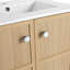 Armoire de meuble-lavabo autoportant à 2 portes et 2 portes