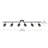 Kearney 46.13'' 6 -Light Swing Arm Track Track Kit with Dimmable and Adjustable Head