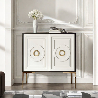 Italian Light Luxury Accent Cabinet