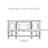 Retro Multifunctional Practical Console Table