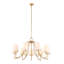 Lustre doré 9 lumières Uttermost Seville