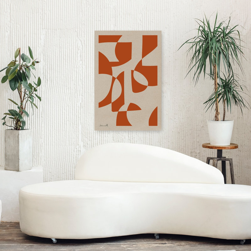 Art contemporain contemporain abstrait, H 36 po x l 24 po