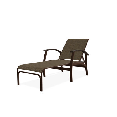 Chaise longue à quatre positions avec accoudoirs Belle Isle