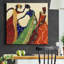 Les femmes de Marrakech I - reproduction sur toile tendue-435845715