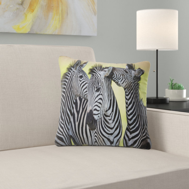 Coussin africain, 16 po x 1 po, Coussin décoratif