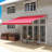 Wall Mounted Terrace Retractable Awning-528328621