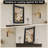 Rectangle Solid Wood Frame Farmhouse Accent Mirror Wall Mirror for Bathroom Living Room-632193729-631827982
