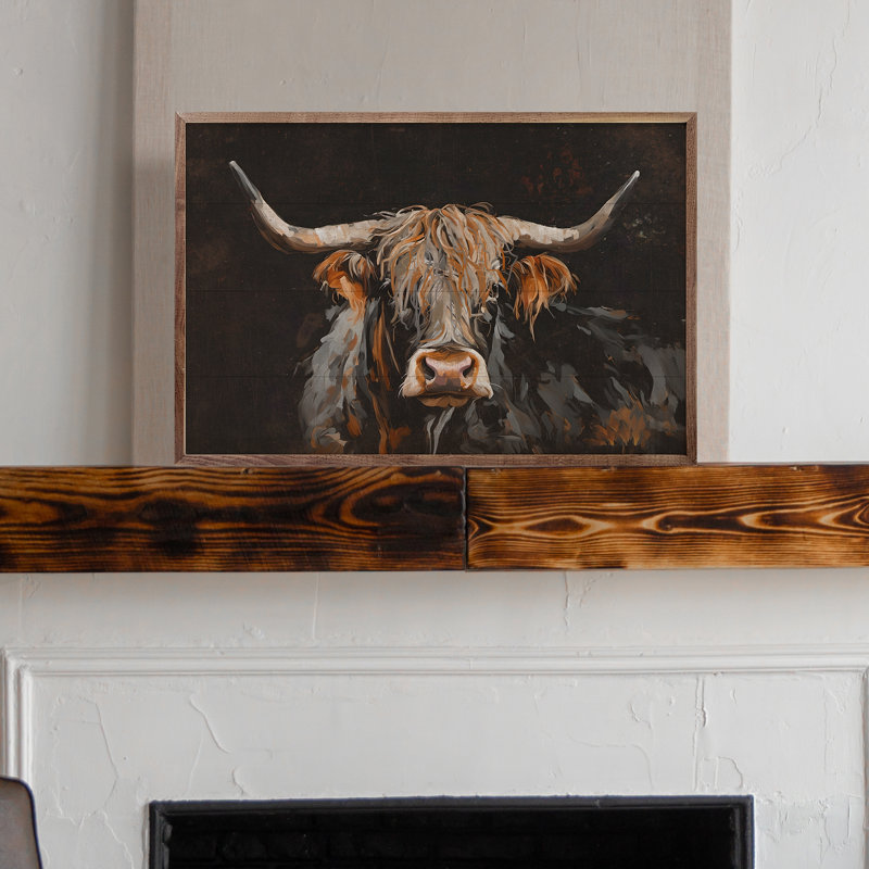 Rouille Longhorn, H 16 po x l 24 po