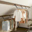 163cm Industrial Pipe Clothing Rack