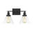 Catalina Dimmable Vanity Light in Black-859880682