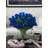 Large Rota Cylinder With Blue Tulips 