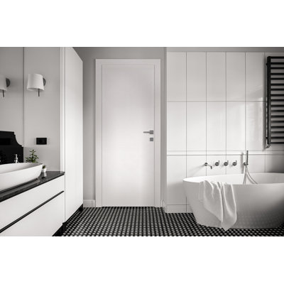 Optima Paneled Manufactured Wood Prefinished Standard Door Slab