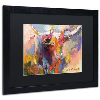 « boeuf », impression sur toile