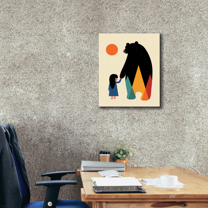 «Go Home» par Andy Westface, H 24 po x l 20 po x P 0,75 po