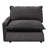 Upholstered Modern Linen Fabric Power One-Armed Chair-122850615