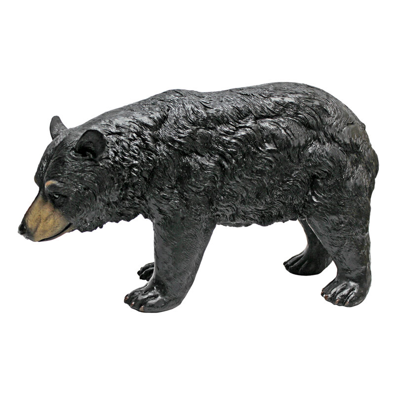 Statue à pied North American Black Bear