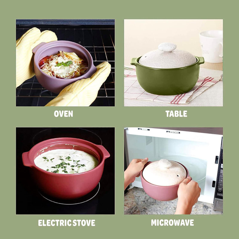 Neoflam Kiesel 1 Quarts Non-Stick Ceramic Soup Pot