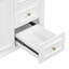 Meuble-lavabo moderne en bois massif Elegant Storage Solution