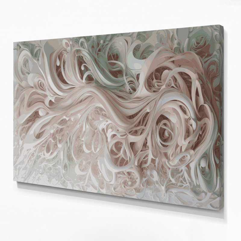 Art mural sur toile Biomorphic Abstraction 51