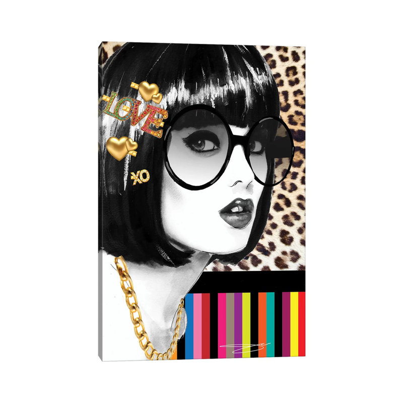 Just Peekin by Studio One - Gallery-Wrapped Canvas Giclée on Canvas, Canvas, 20.32 cm H x 30.48 cm W
