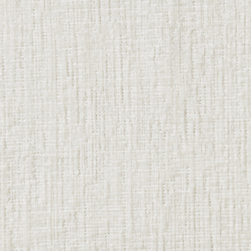 Lit en tissu de chenille Emmet, Tissu chenille crème / chêne naturel, Très grand