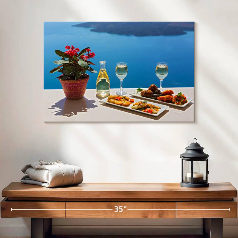 Yarlin Lunch With A View, 16" H x 24" W