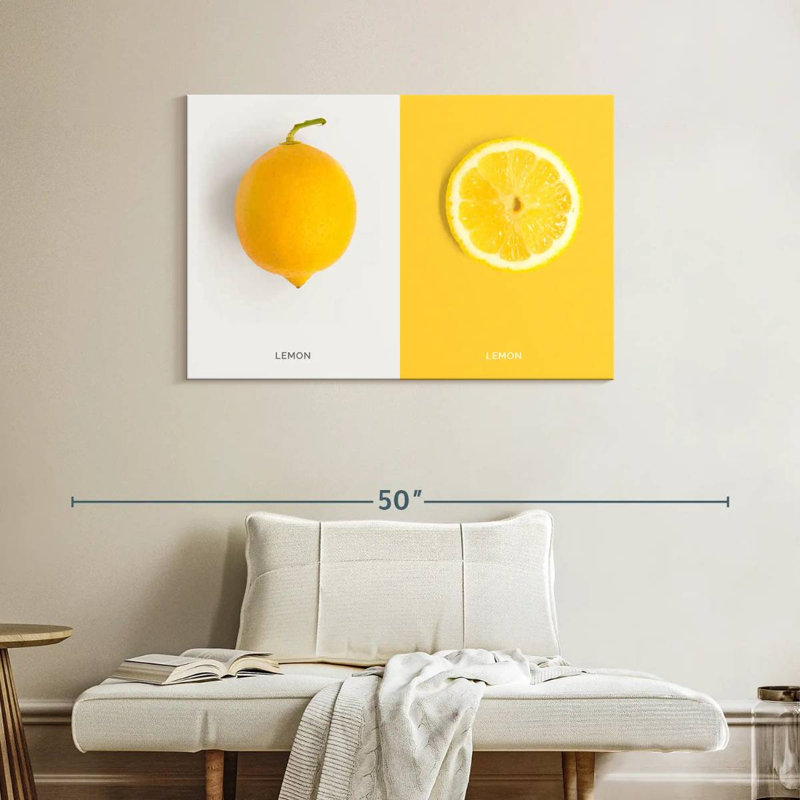 Yarlin Lemon, 26" H x 39" W