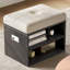 Polyester Upholstered Storage Bench