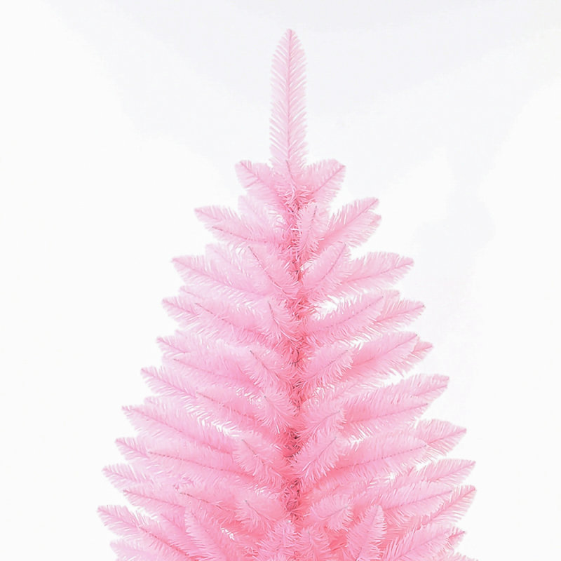 Arbre de Noël 6 pi - rose, H 6 pi