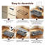 Rebrilliant Fabric Underbed Storage