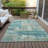 Machine Washable Indoor/Outdoor Meredith ACN2147 Abstract Rug-2044771160