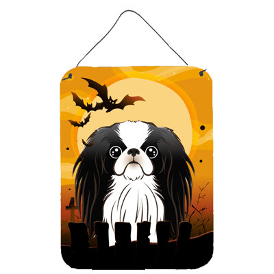 « halloween », impression sur plaque