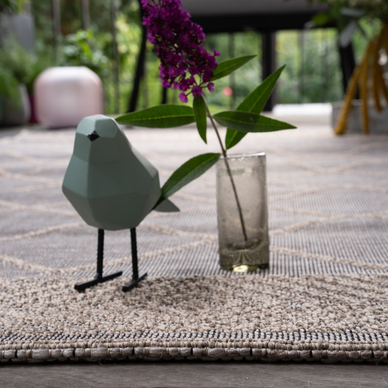Orthman Uni Machine Woven Taupe Area Rug, Rectangular 240 x 340cm