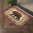 Bear And Southwestern Motifs Area Rug, Runner Rug-666385393