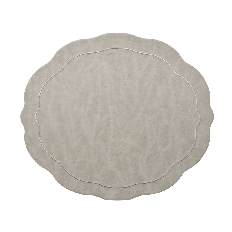 Tailored Placemat, Gray