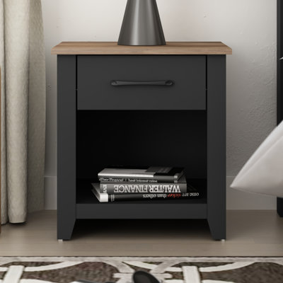 Walter 20.3" 1 Drawer Nightstand