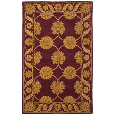 Balthrop Hand Tufted Wool Oriental Rug