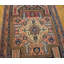 Tapis Kazak antique en laine de conception tribale Yastic