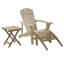 Masmoudi Fir Outdoor Adirondack Chair