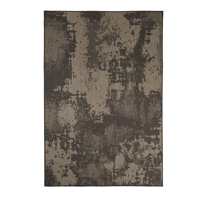 Tapis d'extérieur gris anthracite Furnish My Place, Rectangle 7 pi 10 po x 10 pi