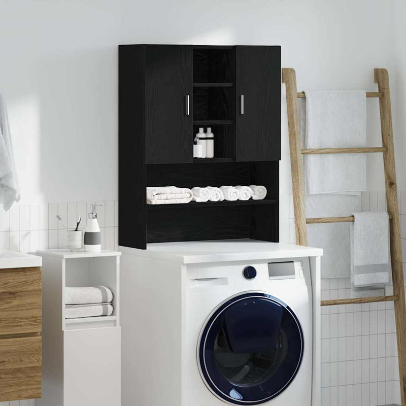Awan Washing Machine Cabinet 70,5x25,5x90 cm, Grey Sonoma