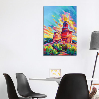 «Palo Duro Canyon», reproduction d'art mural encadré