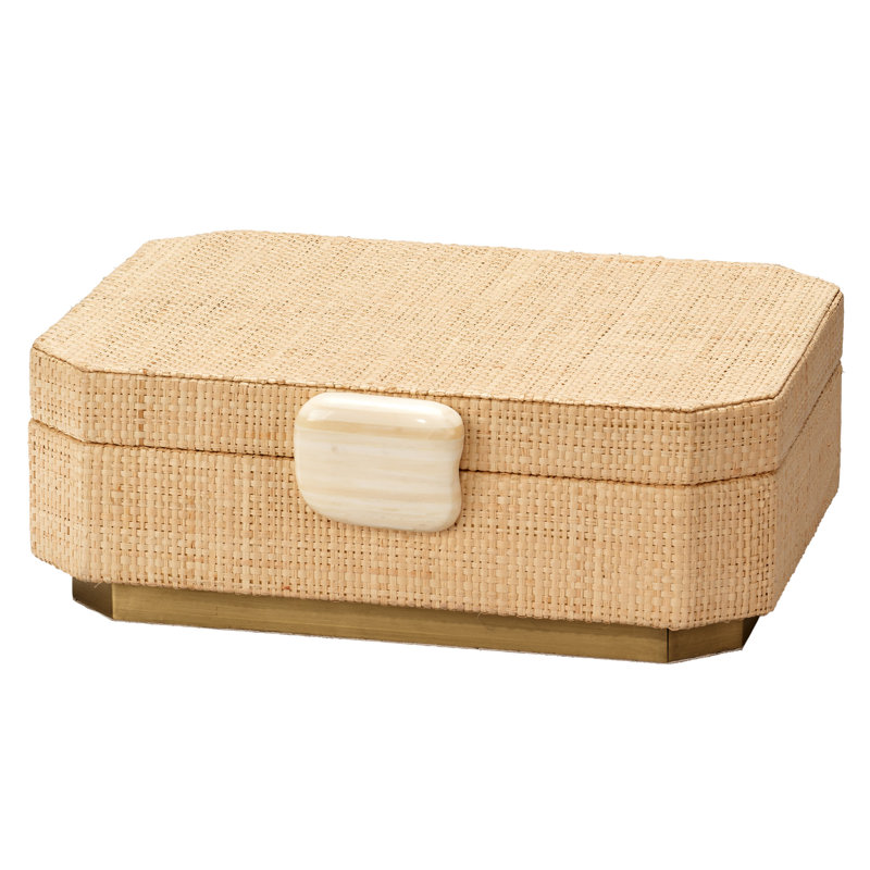 Eden Handmade Decorative Box, Natural