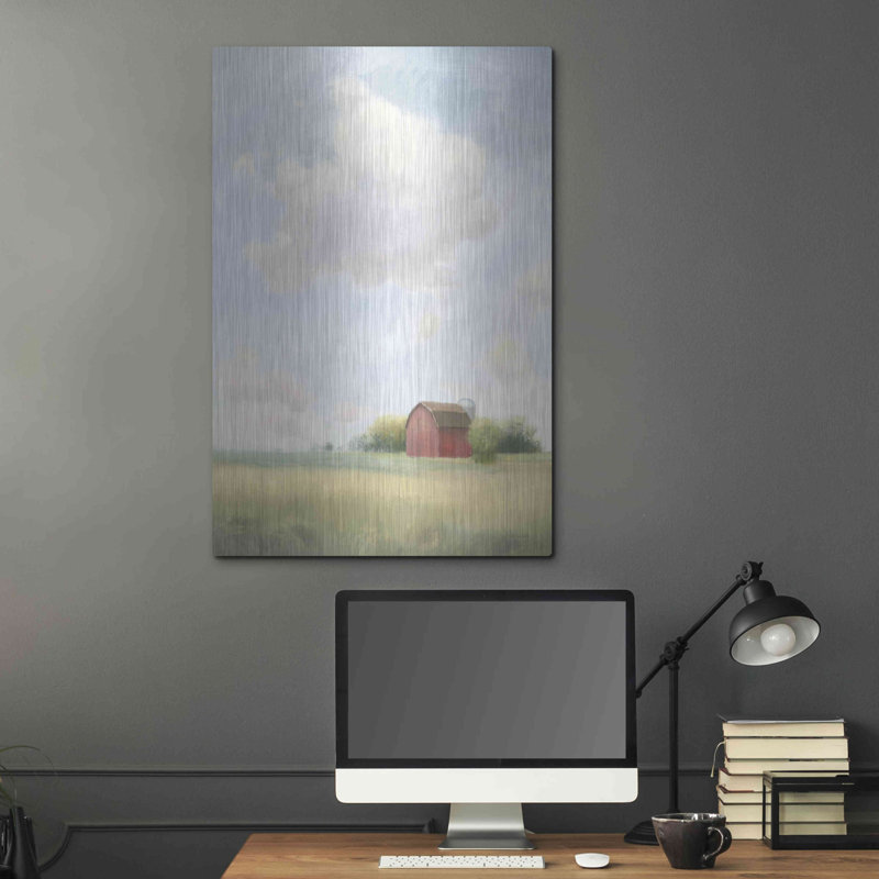 «Augusta Pleasant Pastures» par James Wiens, August Grove®, art mural en métal, H 36 po x l 24 po