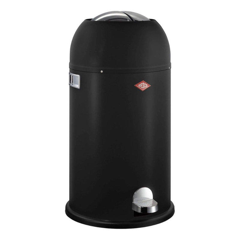 Kickmaster 33L Bin, Black Matt