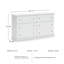 Commode 6 tiroirs Leano-213220381
